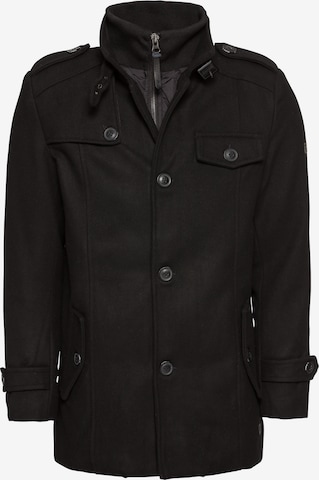 INDICODE JEANS Between-season jacket 'Brendan' in Black: front