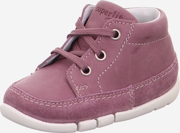 SUPERFIT First-Step Shoes 'Flexy' in Purple: front