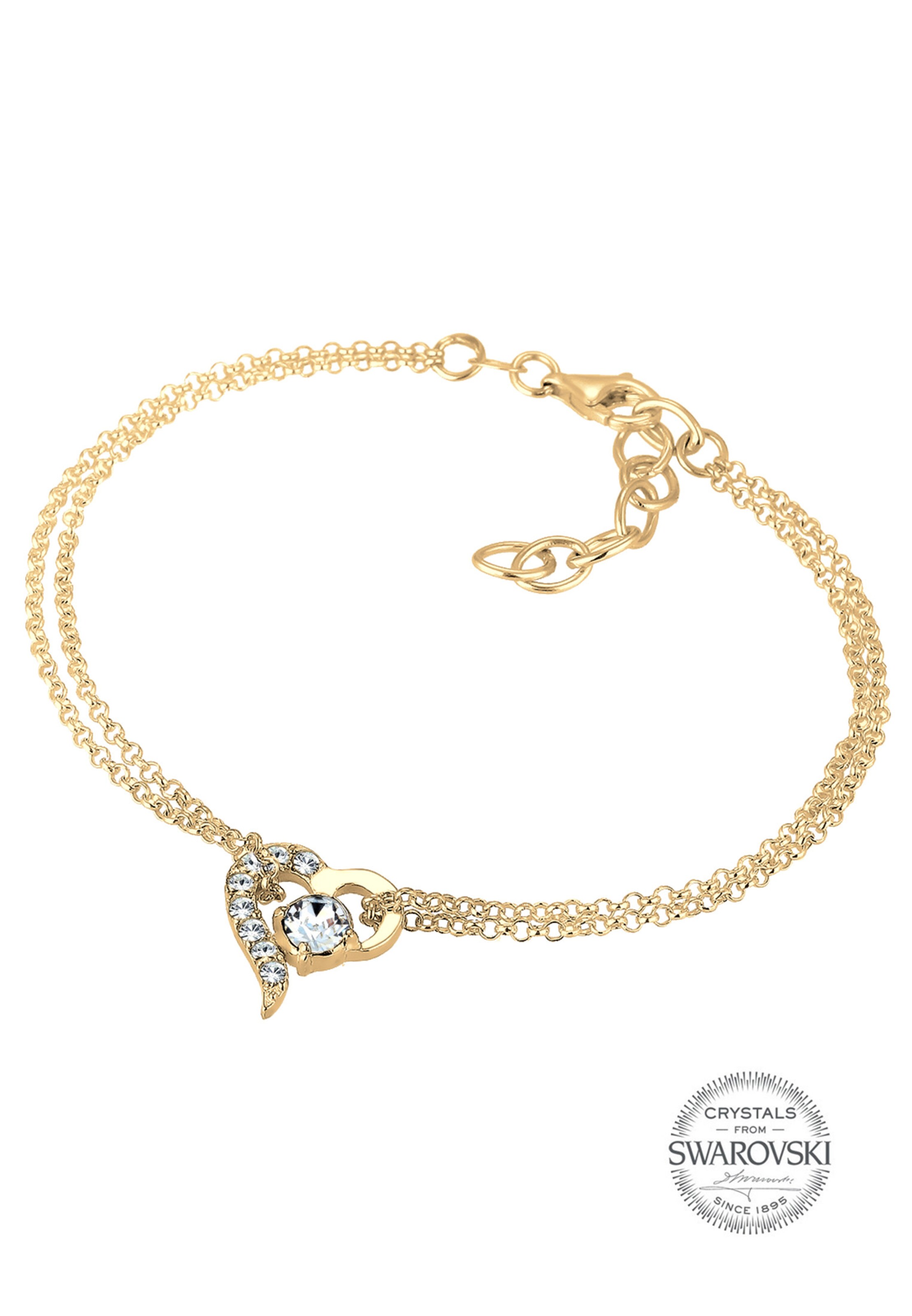 ELLI Bracelet 'Herz' in Gold