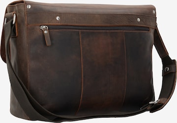 LEONHARD HEYDEN Document Bag 'Salisbury' in Brown