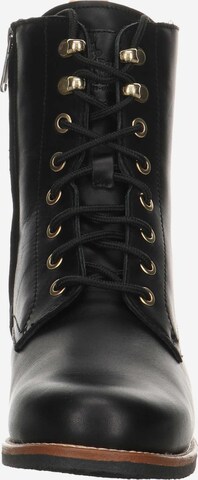 PANAMA JACK Lace-Up Ankle Boots in Black