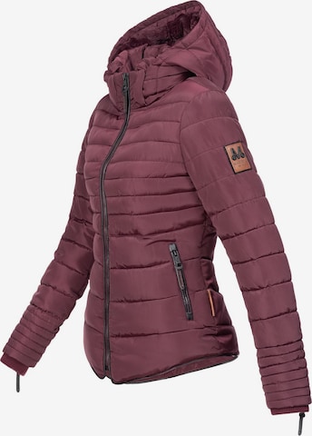 MARIKOO Winterjacke 'Amber' in Rot