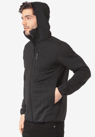 Veste en polaire fonctionnelle JACK WOLFSKIN en noir