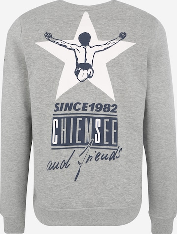 CHIEMSEE Regular Fit Sportsweatshirt in Grau: zadná strana