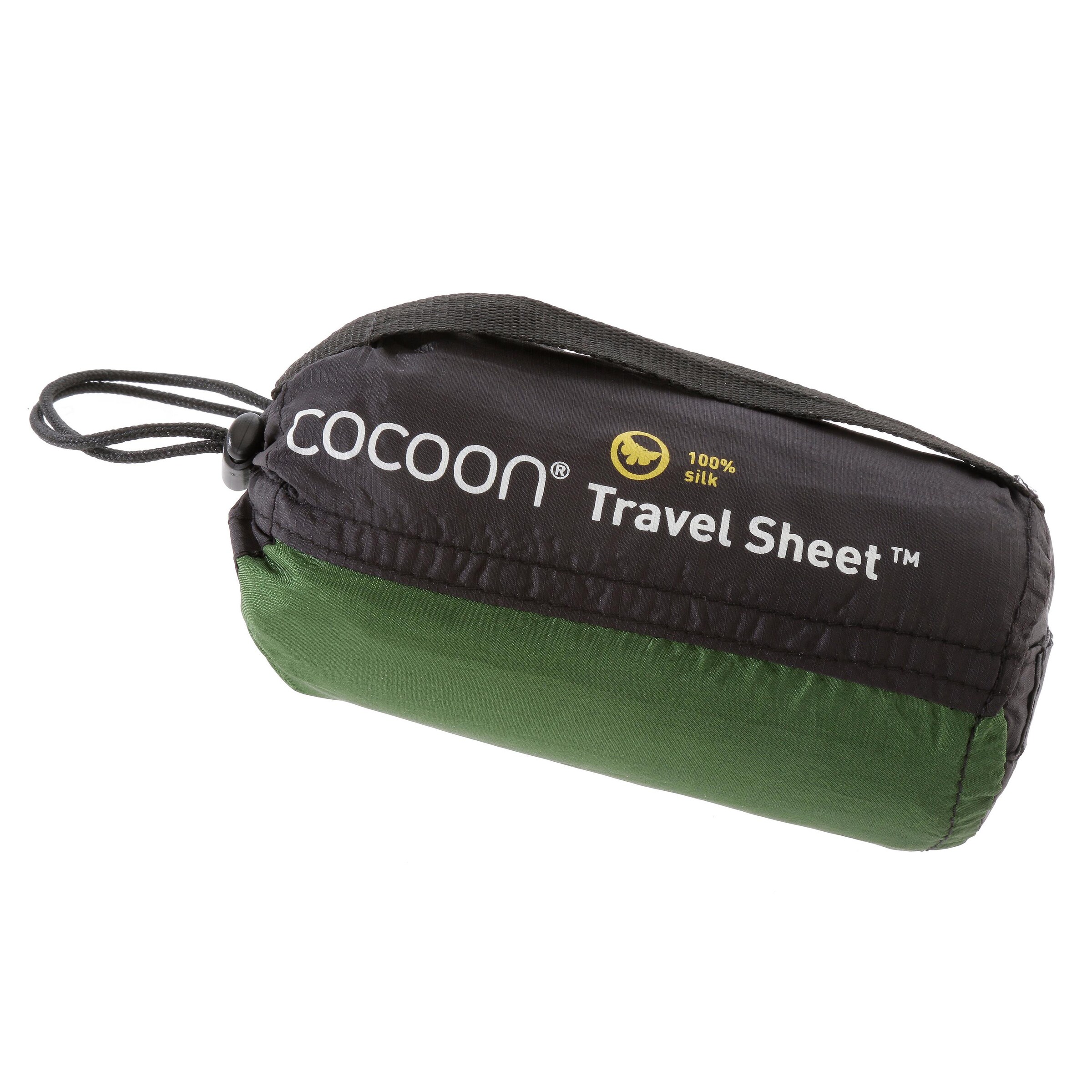 COCOON Hüttenschlafsack in Grün