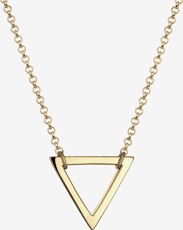 ELLI Necklace 'Dreieck' in Gold: front