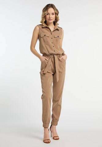 DREIMASTER - Jumpsuit en beige