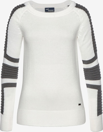 ARIZONA Sweater in White: front