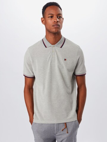 JACK & JONES Regular fit Shirt 'Bluwin' in Grey: front