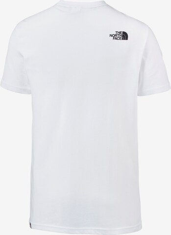 THE NORTH FACE Printshirt 'Woodcut Dome' in Weiß