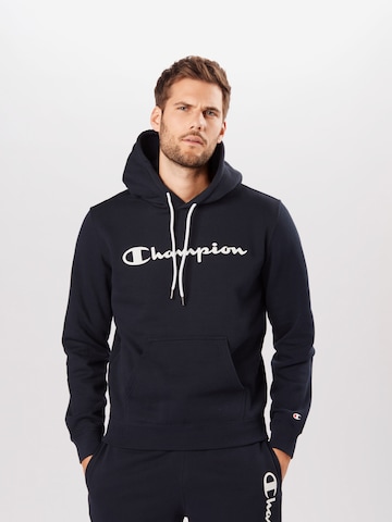 Champion Authentic Athletic Apparel Regular fit Sweatshirt i blå: framsida