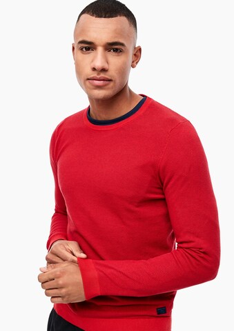 s.Oliver Pullover in Rot: predná strana