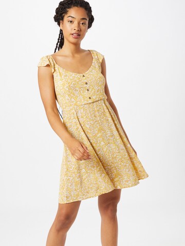 Robe d’été 'Forever Yours' BILLABONG en jaune : devant