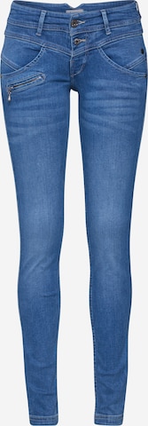 FREEMAN T. PORTER Skinny Jeans 'Coreena' in Blauw: voorkant