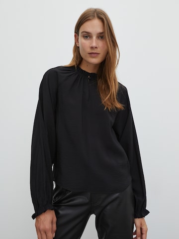 Camicia da donna 'Belisa' di EDITED in nero: frontale