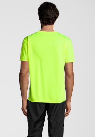 ENDURANCE - Camiseta funcional 'Vernon' en amarillo