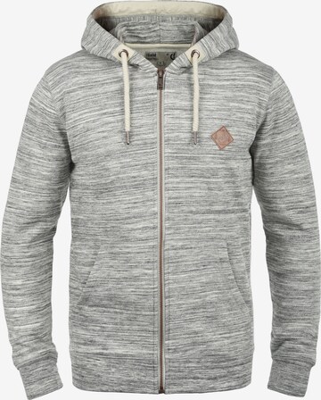 !Solid Zip-Up Hoodie 'Craig' in Grey: front