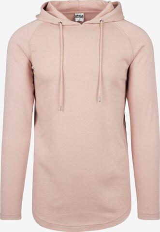 Urban Classics Sweatshirt in Roze: voorkant