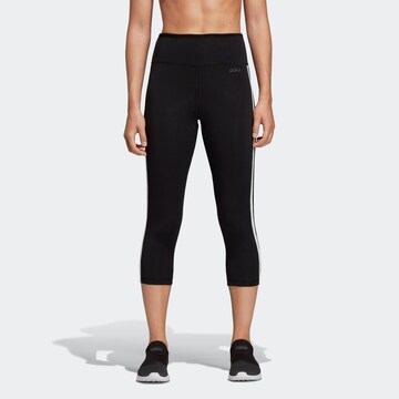 ADIDAS PERFORMANCE Skinny Spodnie sportowe 'Design 2 Move' w kolorze czarny