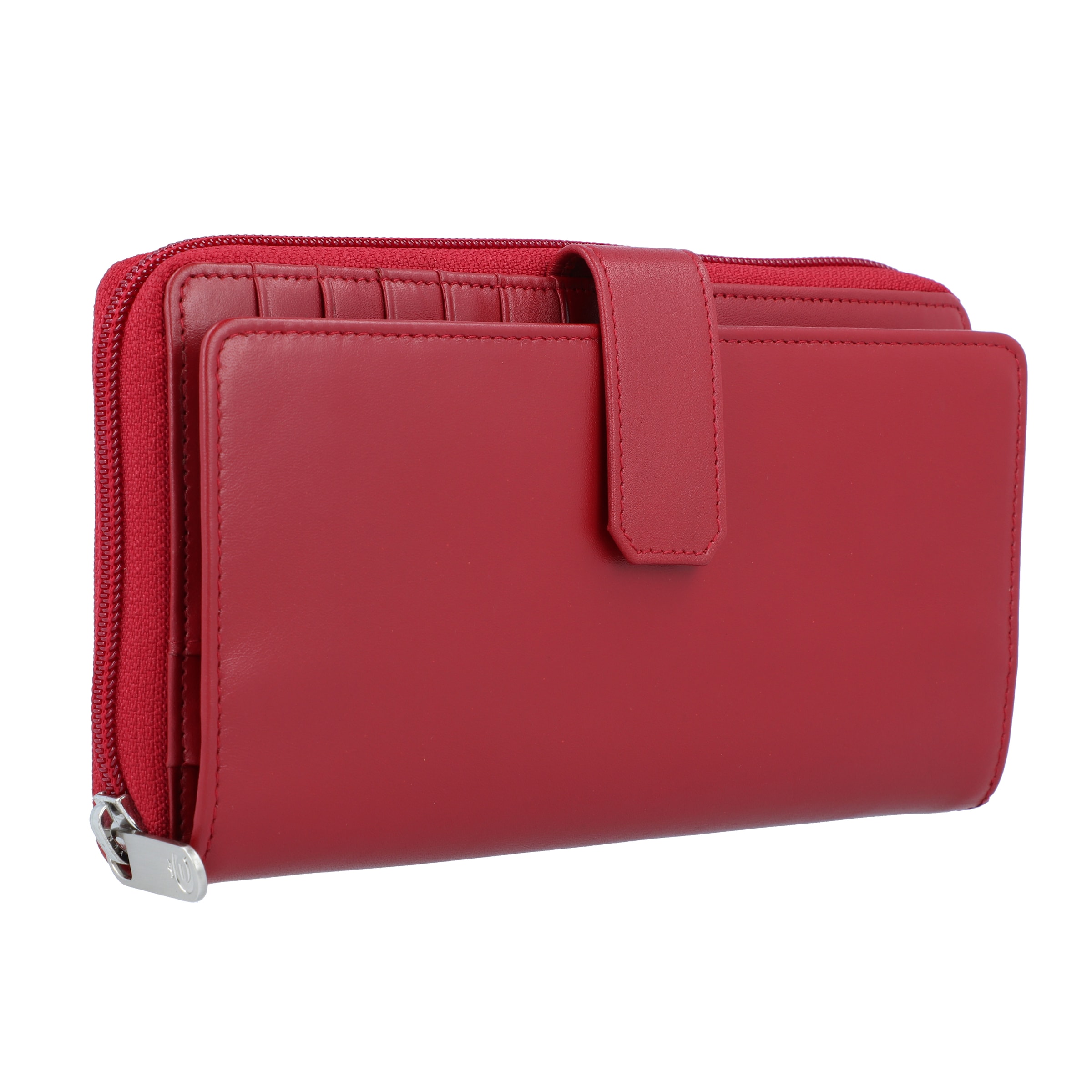 Portamonete 'New Silk' di Esquire in rosso