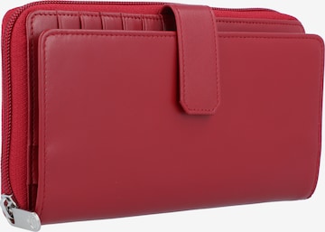 Esquire Wallet 'New Silk' in Red