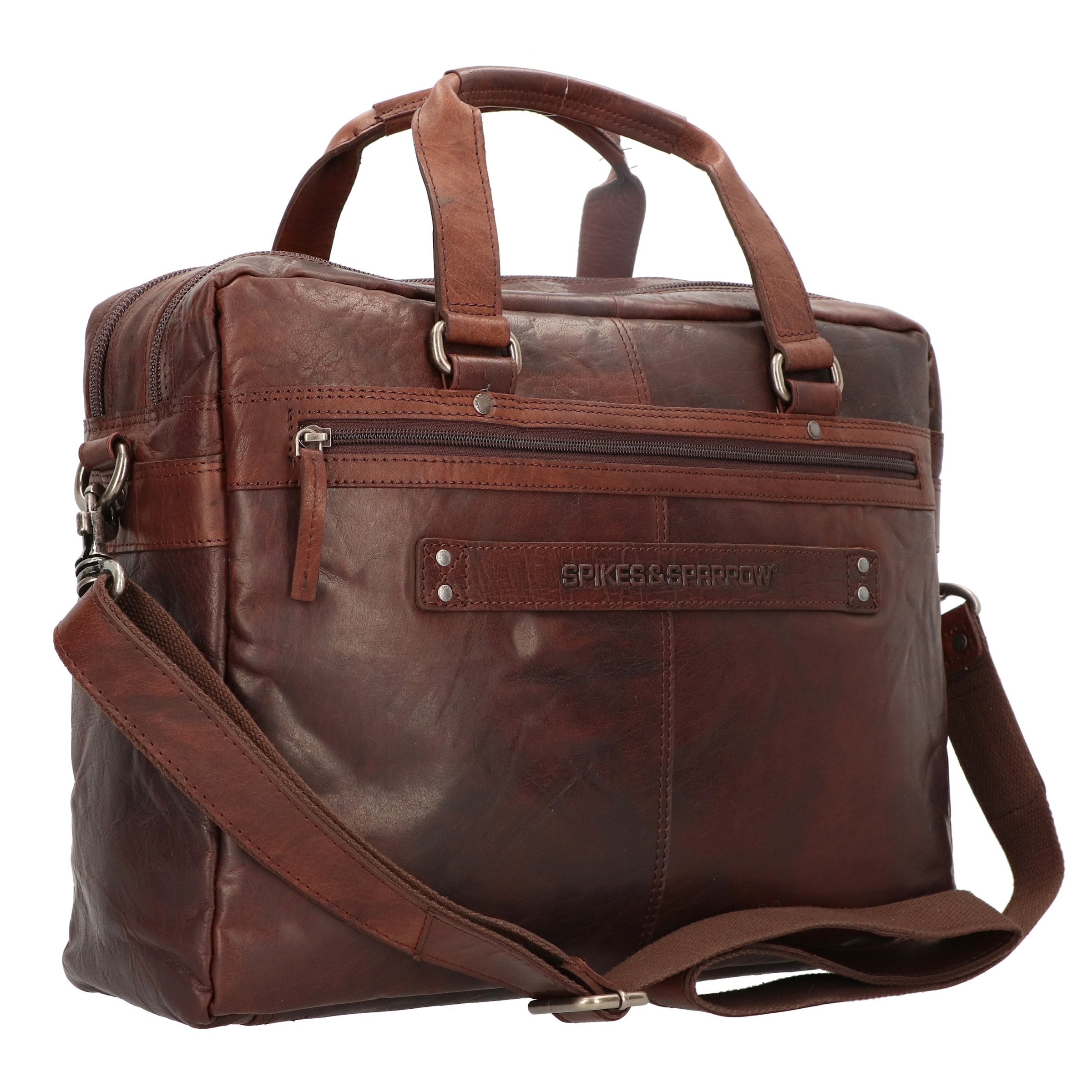 Spikes & Sparrow Aktentasche in Braun