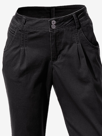 heine - regular Pantalón 'Linea Tesini' en negro