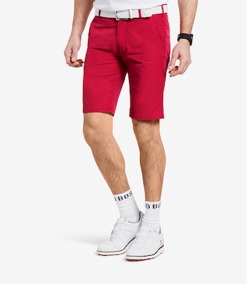 Meyer Hosen Chino Pants 'B-St. Andrews' in Red: front
