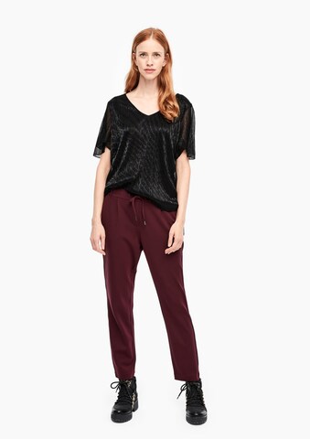 s.Oliver Blouse in Zwart