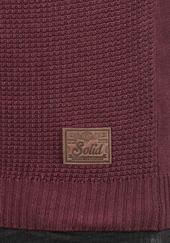 !Solid Sweater 'Tommy' in Red