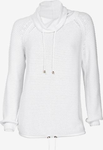 Pullover di heine in bianco: frontale