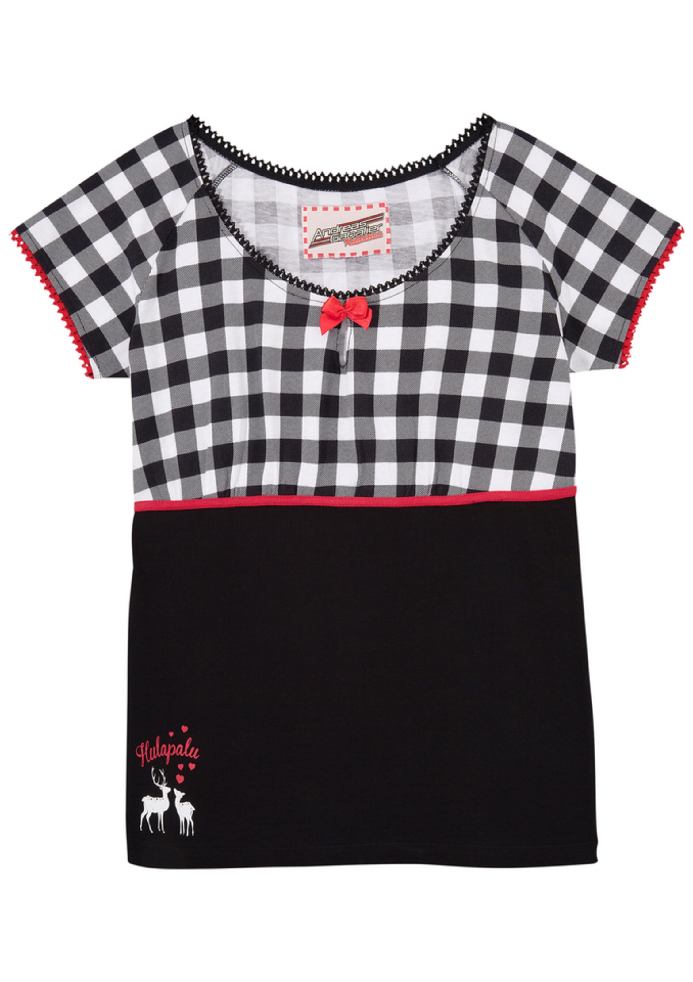 Andreas Gabalier Kollektion - Trachtenshirt 'Hulapalu' in rot