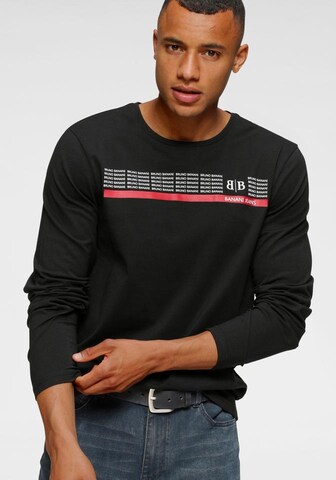 Bruno Banani Shirt in Black: front