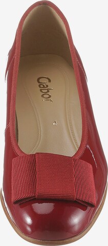GABOR Ballet Flats in Red