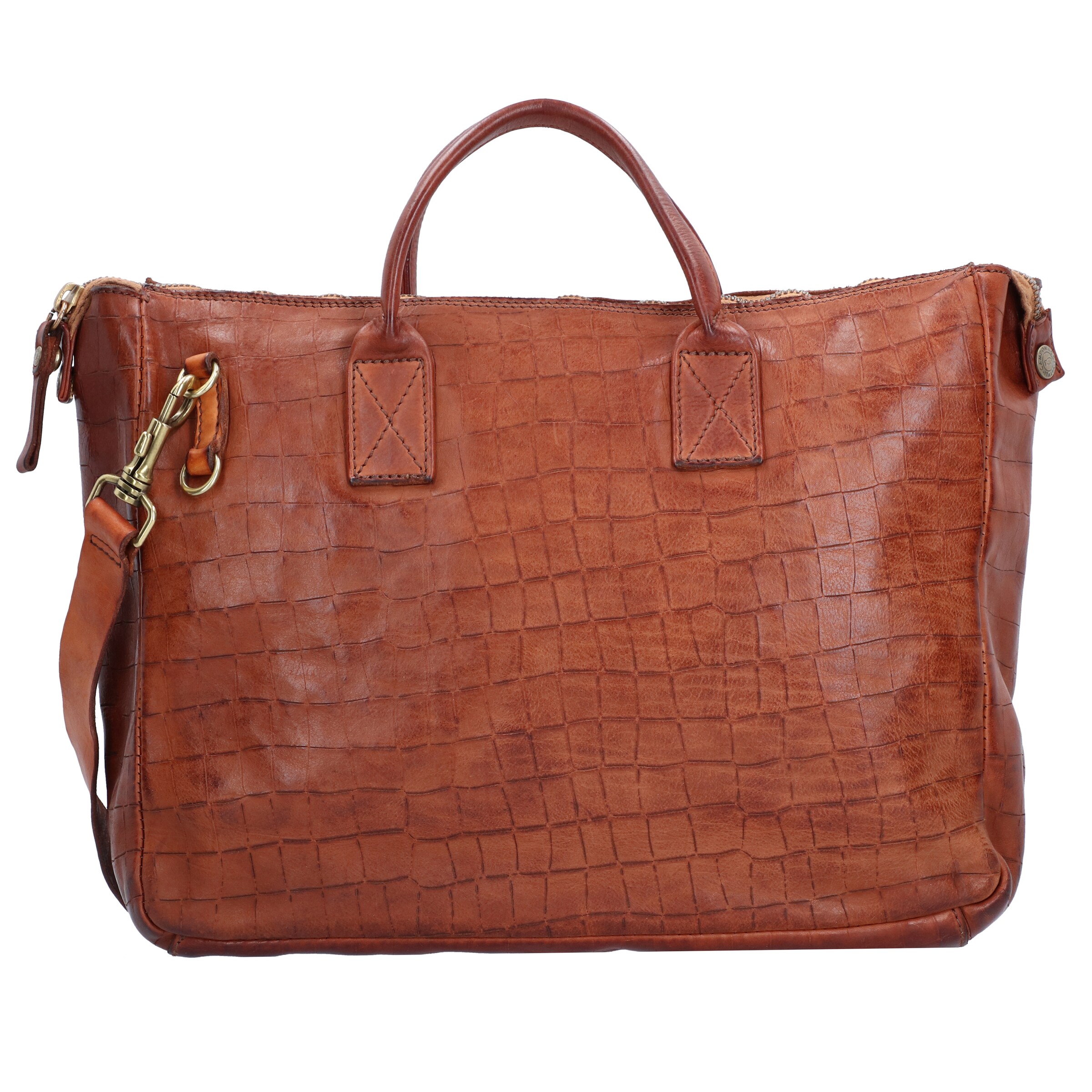 Campomaggi - Aktentas in de kleur Roestbruin