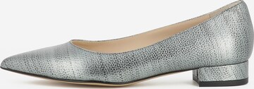 EVITA Classic Flats 'FRANCA' in Silver