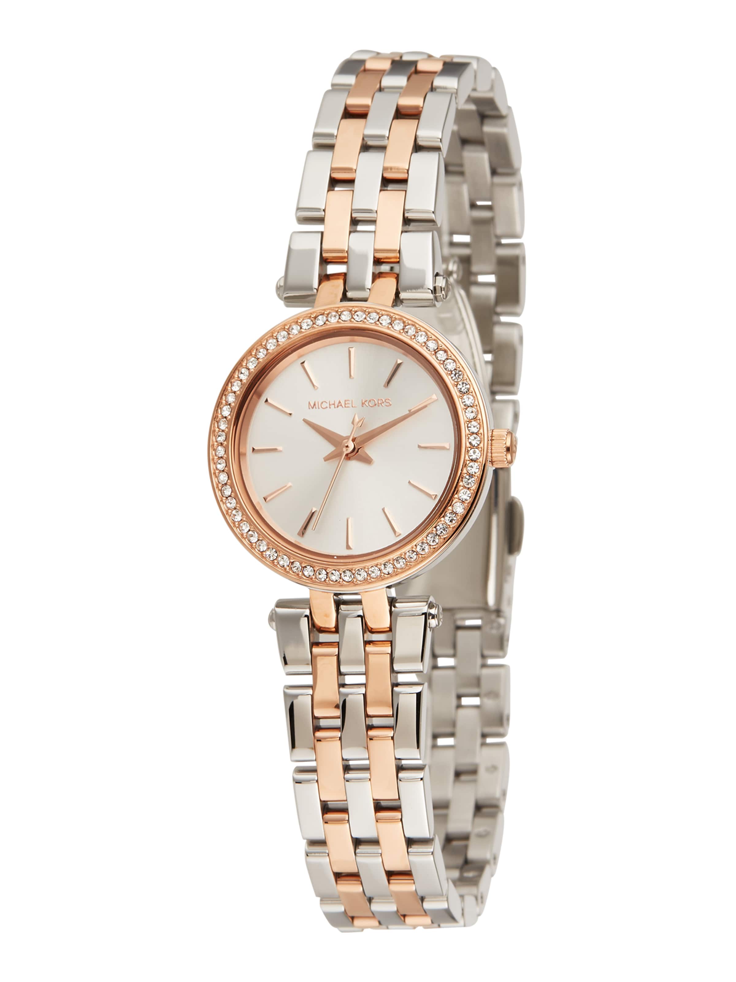 MICHAEL Michael Kors Аналоговые часы 'MK3298' в Серебристый: спереди