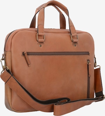 JOST Document Bag 'Randers' in Brown