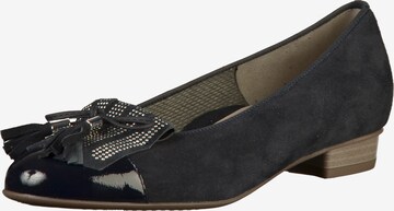 ARA Ballet Flats in Blue: front