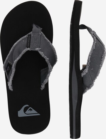 Flip-flops 'Monkey Abyss' de la QUIKSILVER pe gri