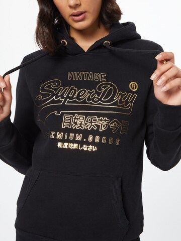 Superdry Sweatshirt in Schwarz