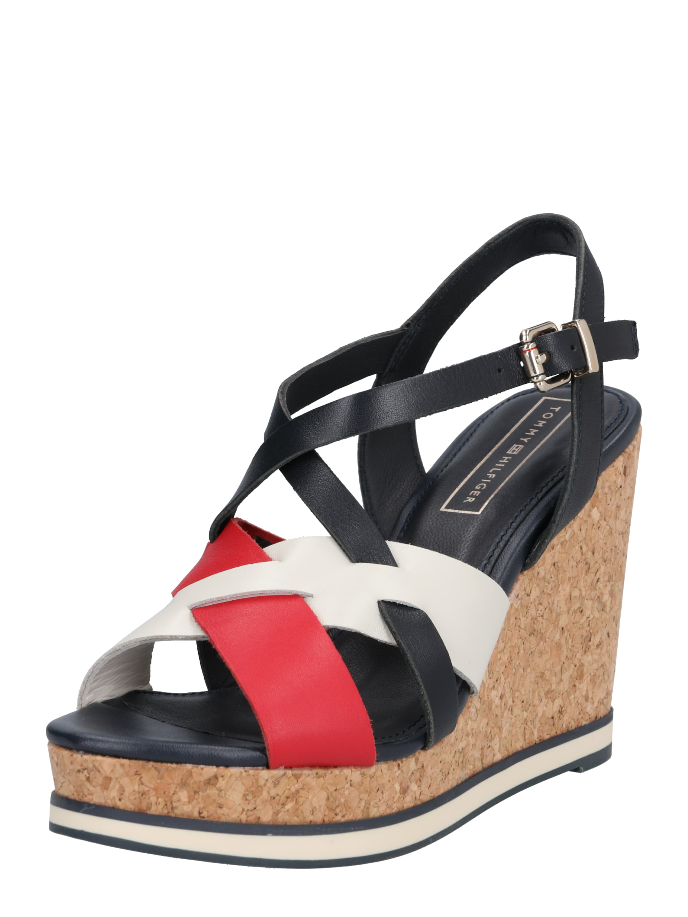 TOMMY HILFIGER - Sandaal 'Interwoven' in de kleur Nachtblauw