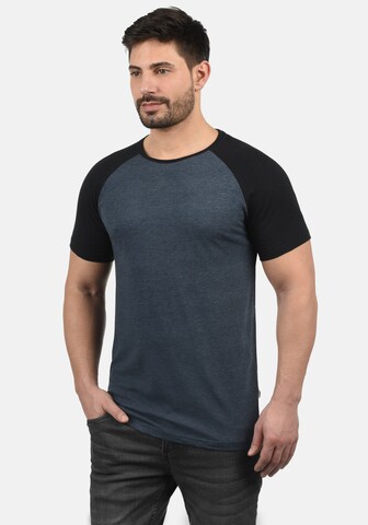 T-Shirt 'Bastian' !Solid en bleu : devant