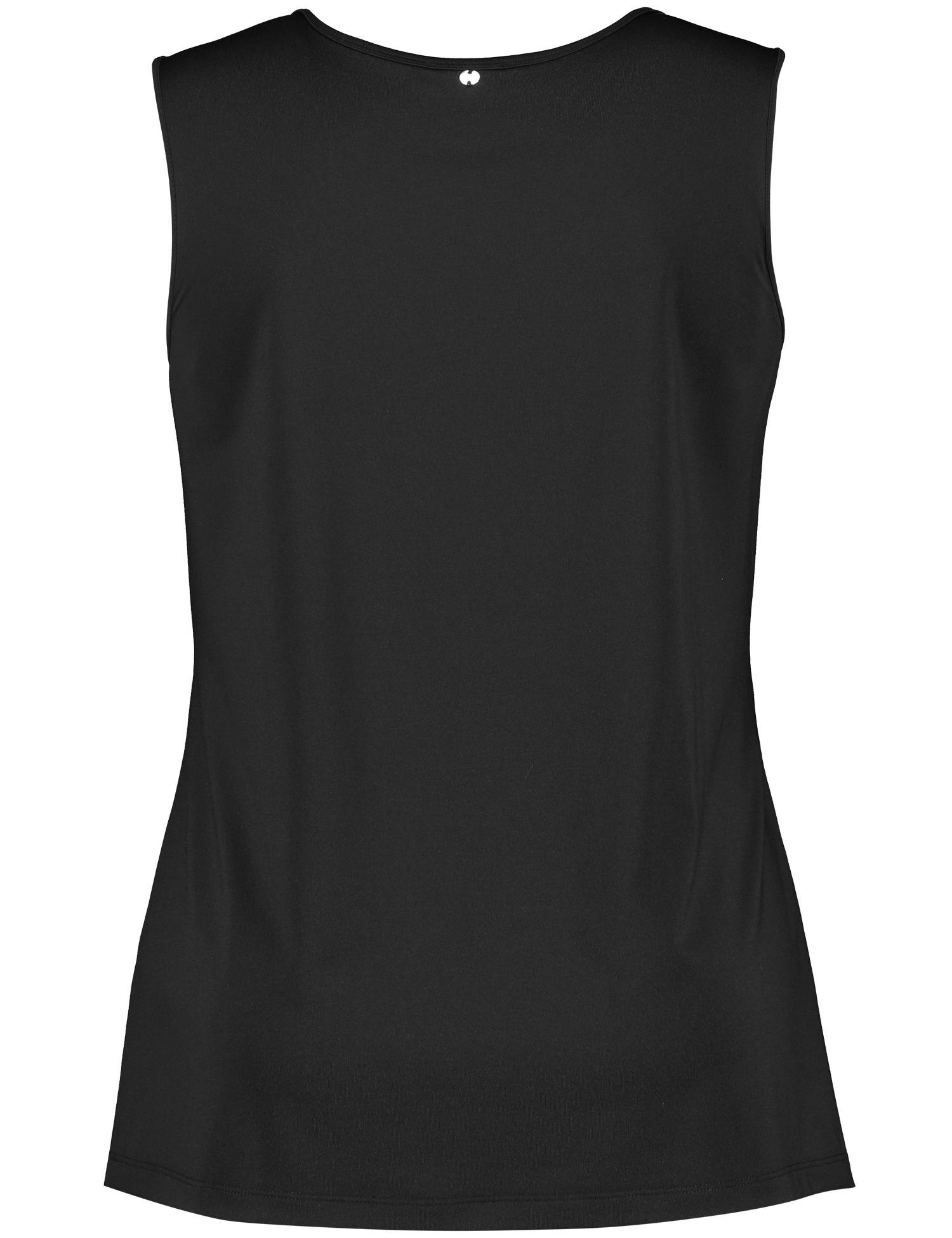 Plus size Kobiety SAMOON Top w kolorze Czarnym 