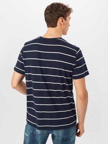 T-Shirt 'Breton' GANT en bleu