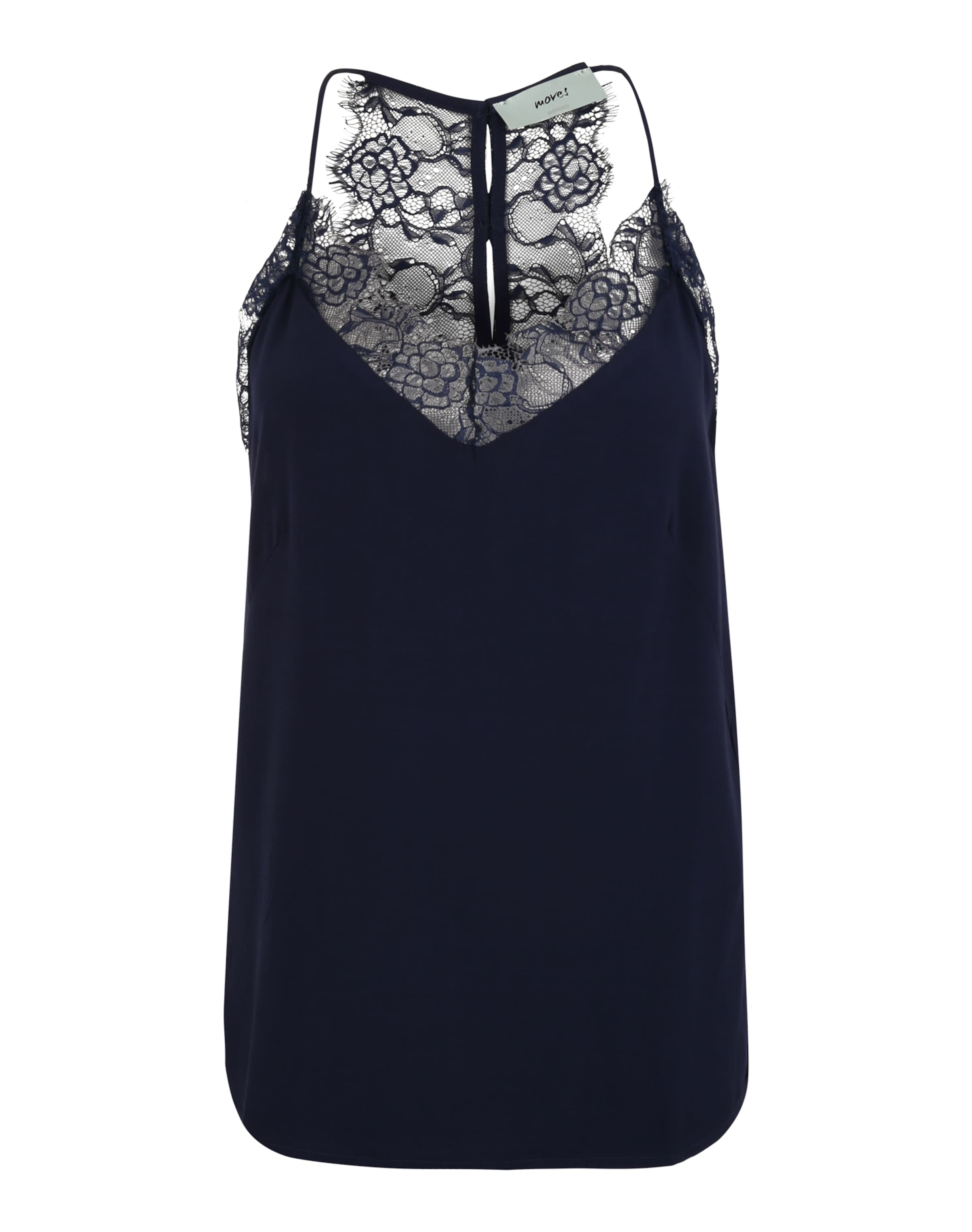 Moves - Top 'Lys' in de kleur Donkerblauw