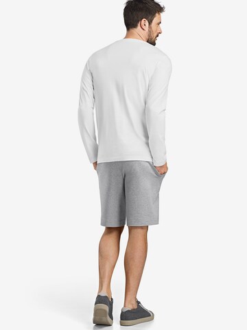Hanro Langarm-Shirt ' Living Shirts ' in Weiß