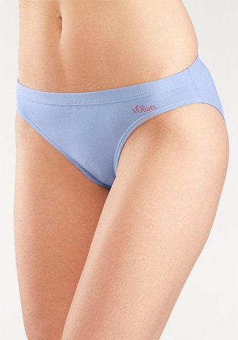 Slip di s.Oliver in blu: frontale