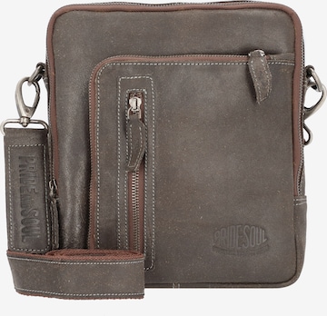 Pride and Soul Crossbody Bag 'Wretch' in Brown: front