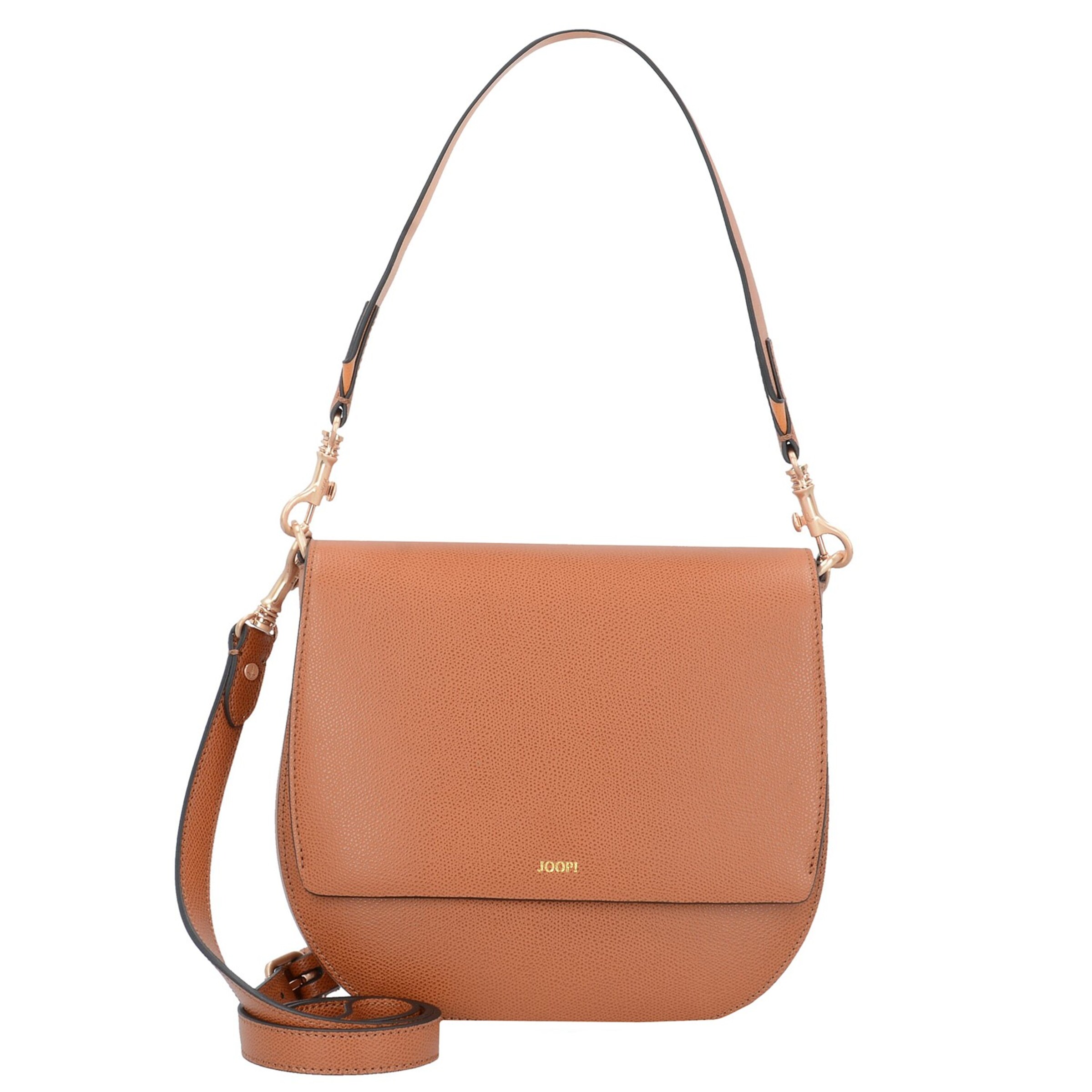 JOOP! - Rhea Umhängetasche Leder 17 cm in cognac